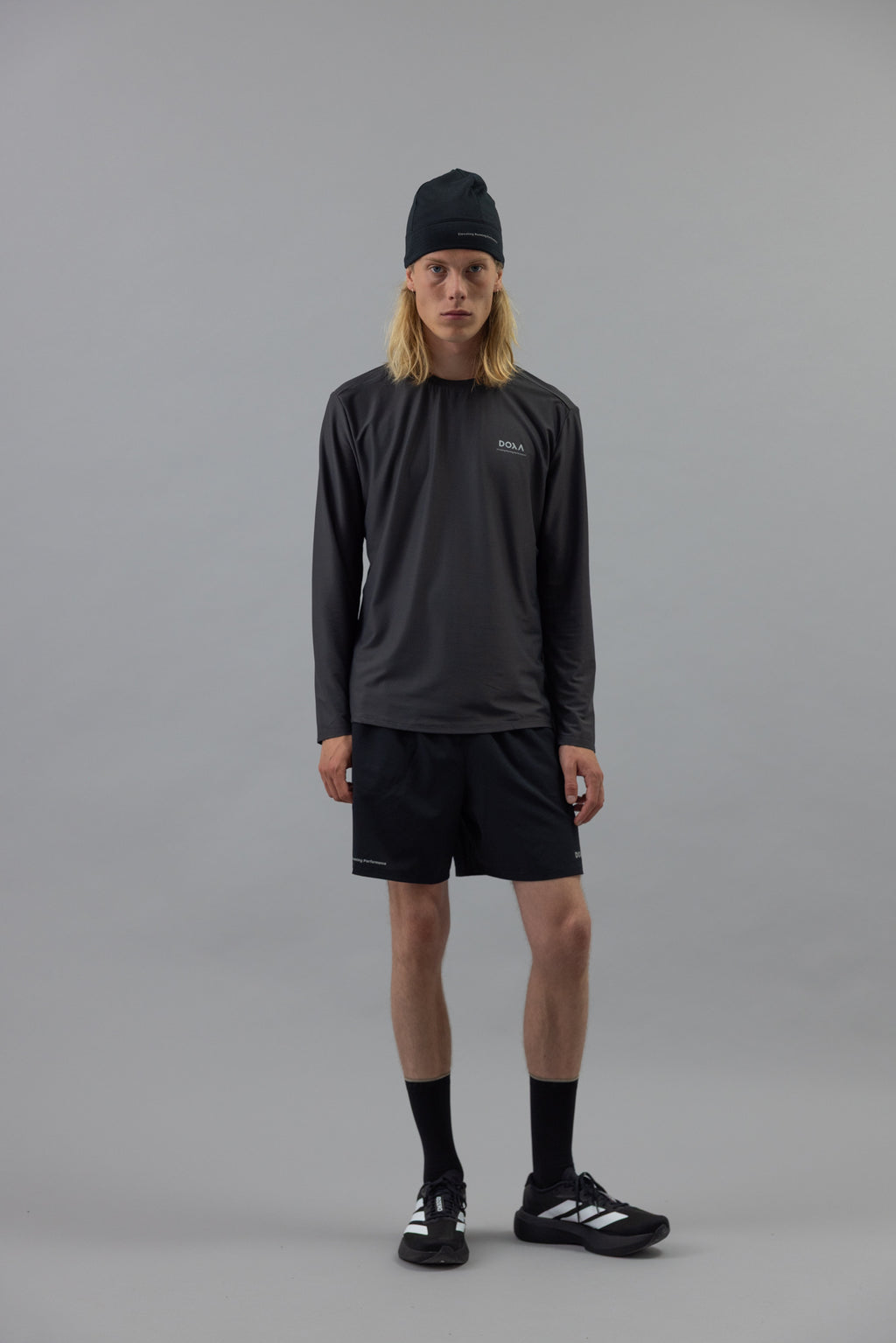 DOXA RUN ApS MENS RERUN TEE LS Tee LS Raven 05