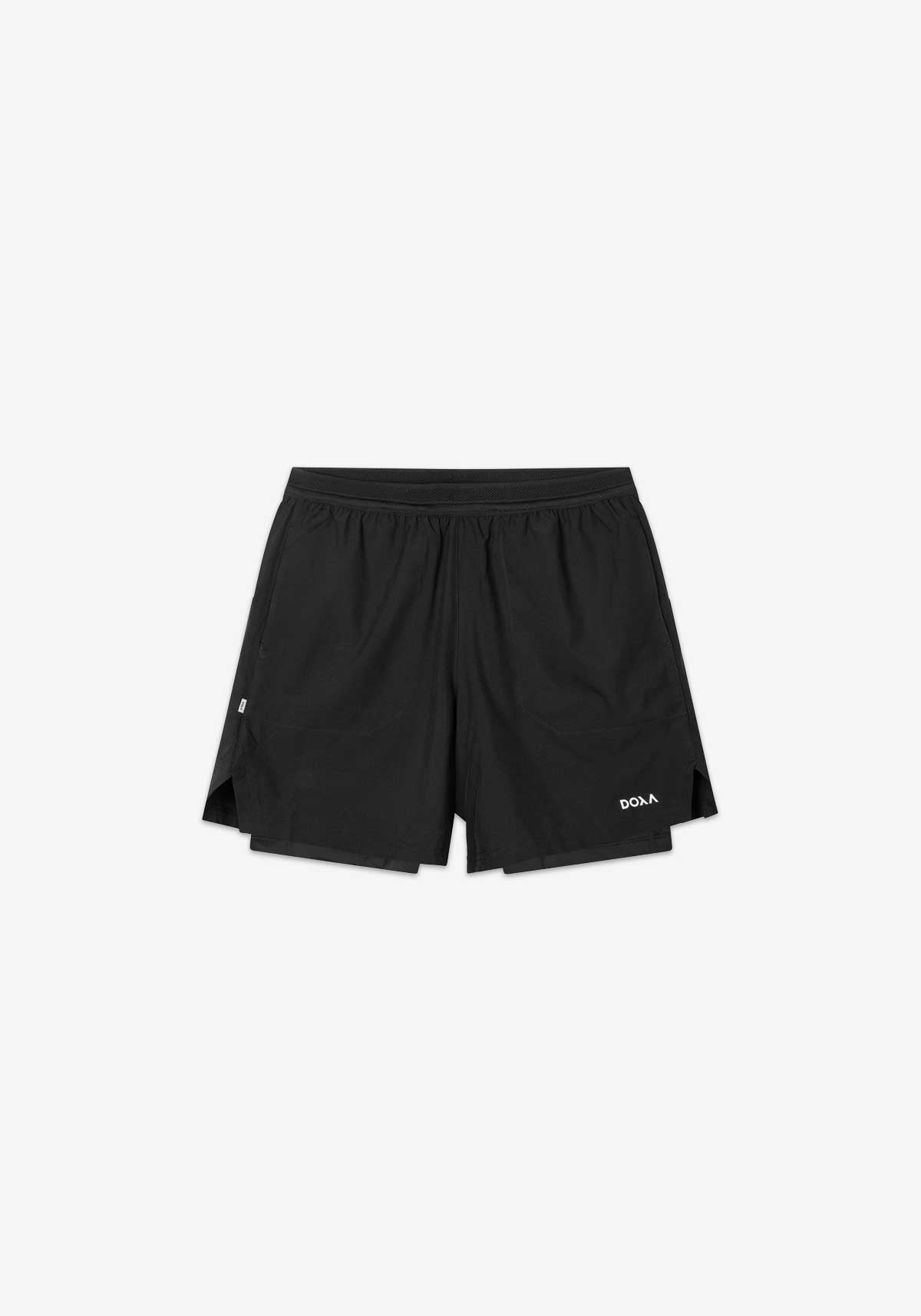 DOXA RUN ApS MNS RERUN 2-1 SHORTS 5" Shorts Black 02