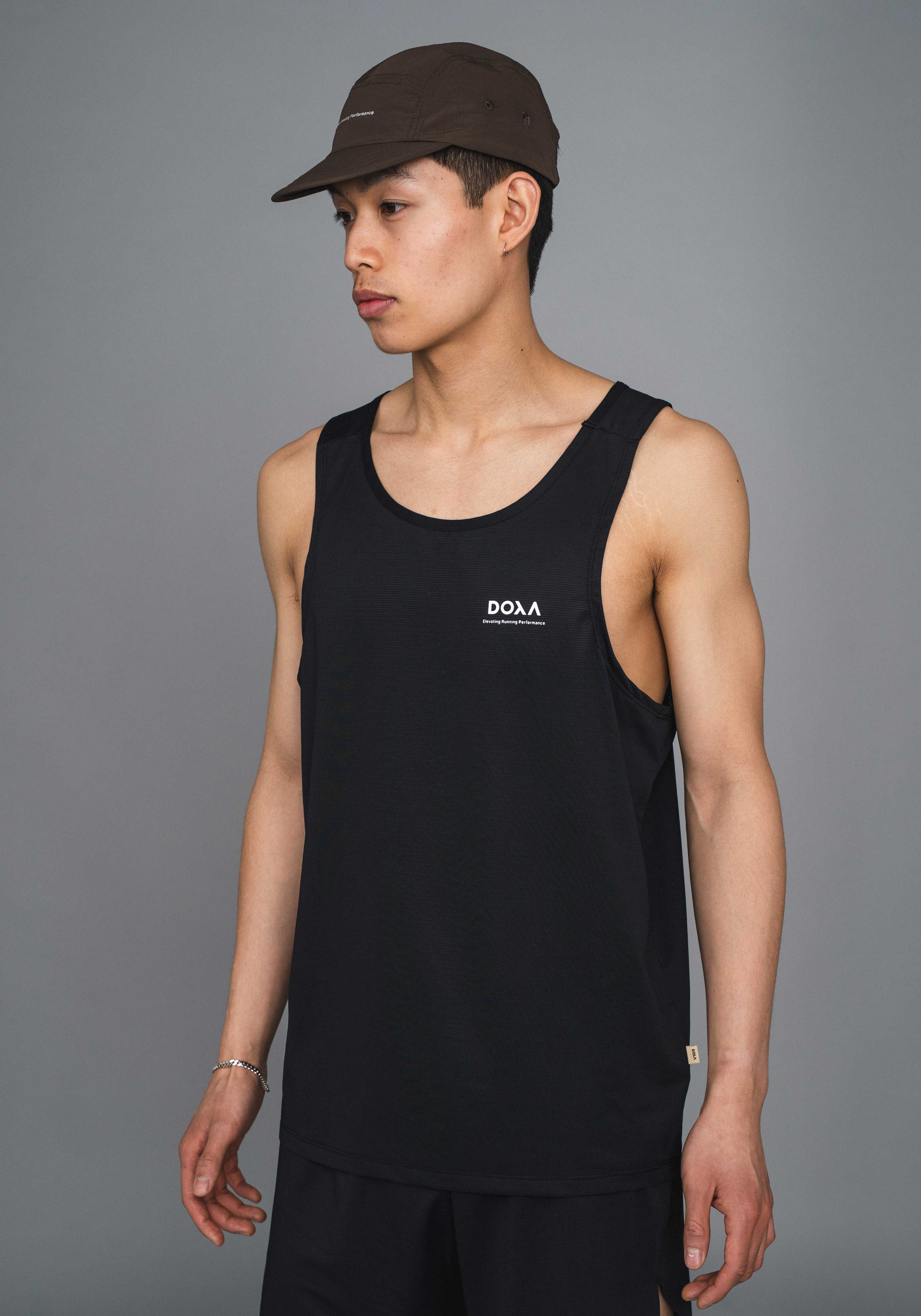 MNS RERUN SINGLET - Black – DOXARUN
