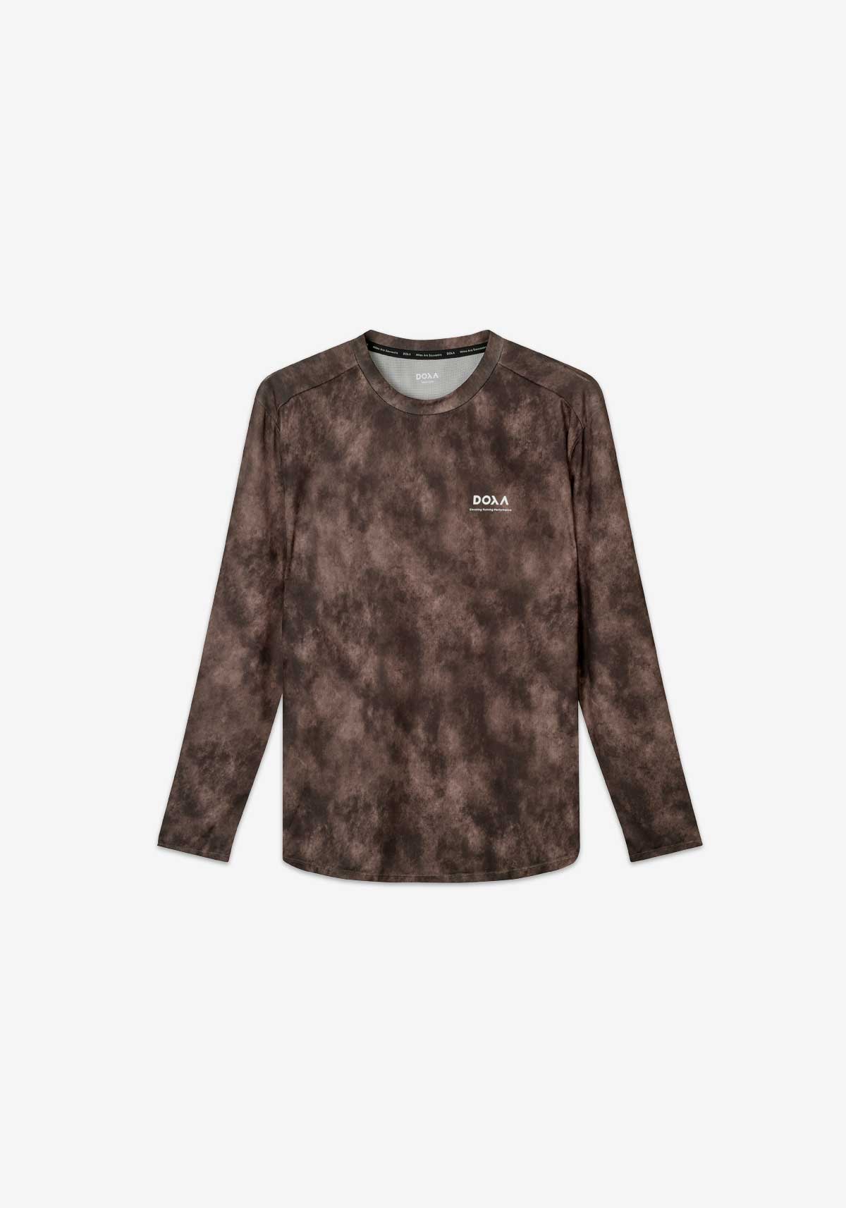 DOXA RUN ApS MNS RERUN TEE LS Tee LS Taupe 44
