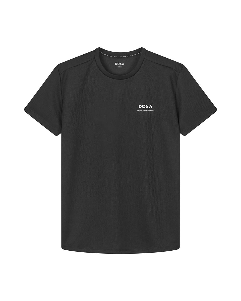 DOXA RUN ApS MNS RERUN TEE SS Tee SS Black 02