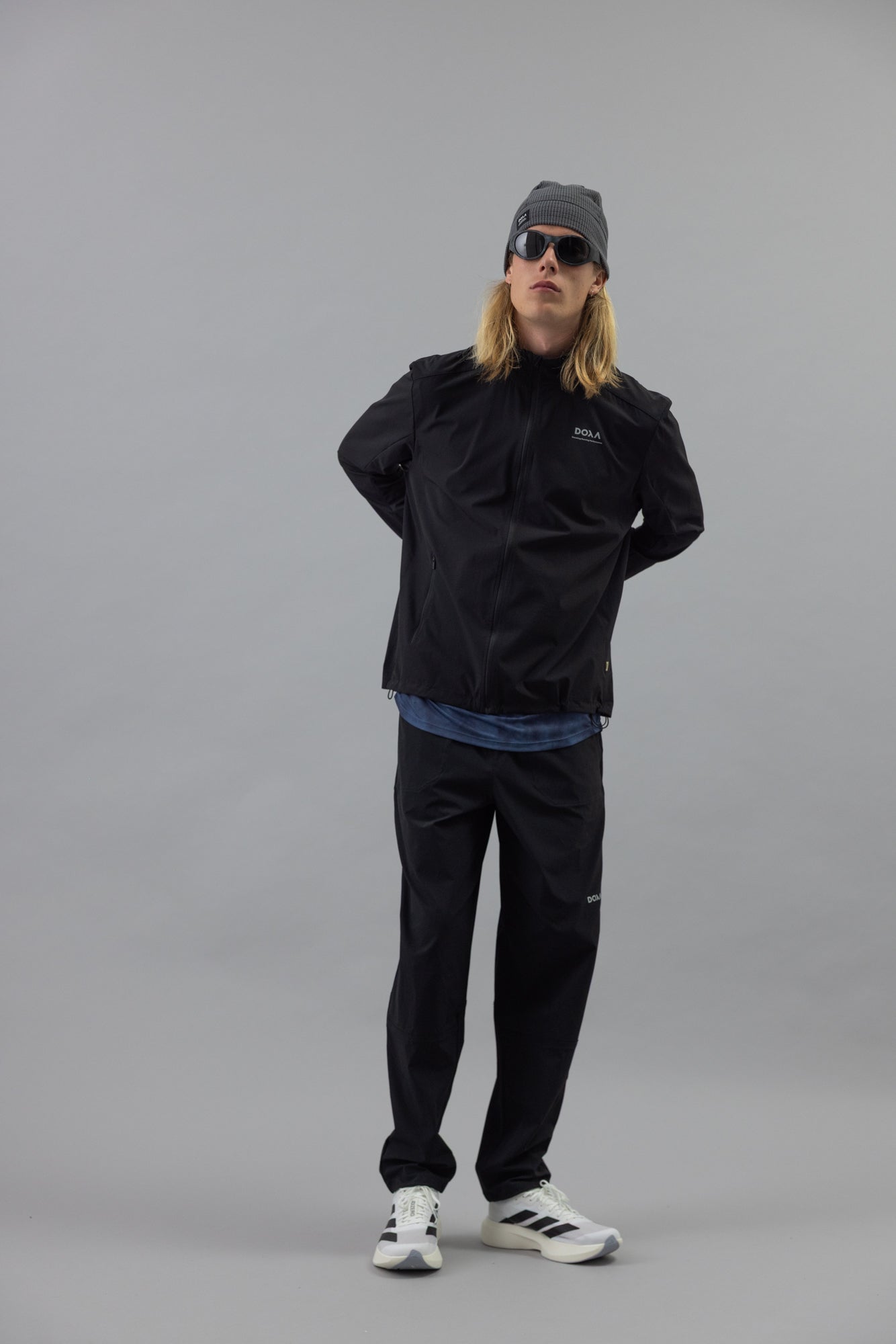 DOXA RUN ApS UNISEX RERUN TRACK PANTS Pant Black 02