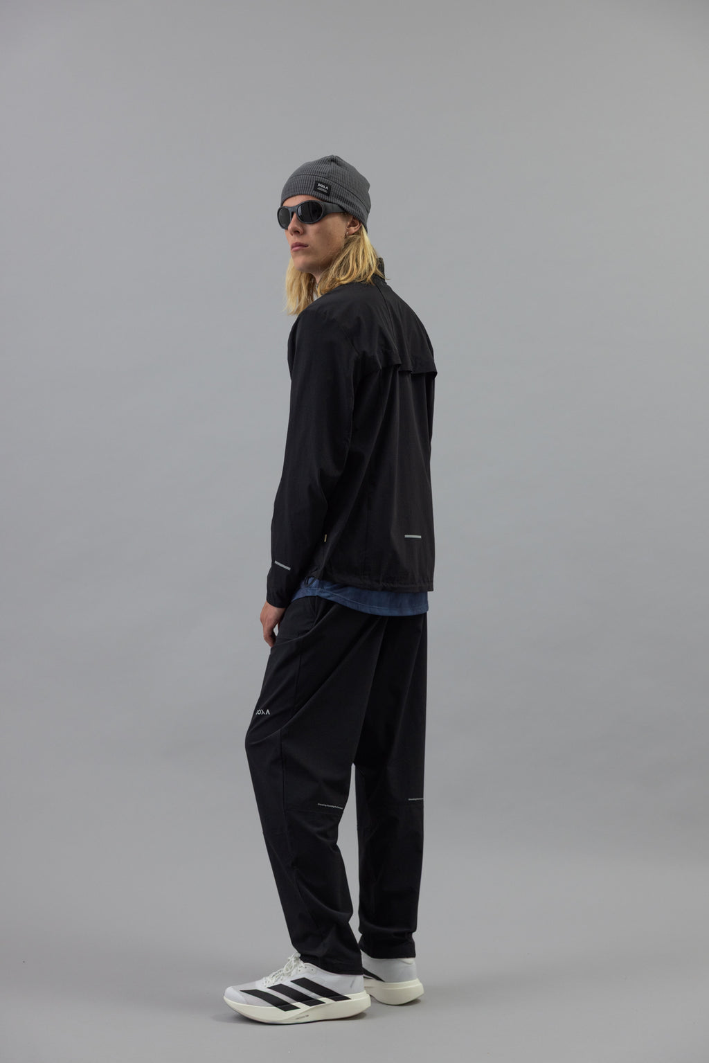 DOXA RUN ApS UNISEX RERUN TRACK PANTS Pant Black 02