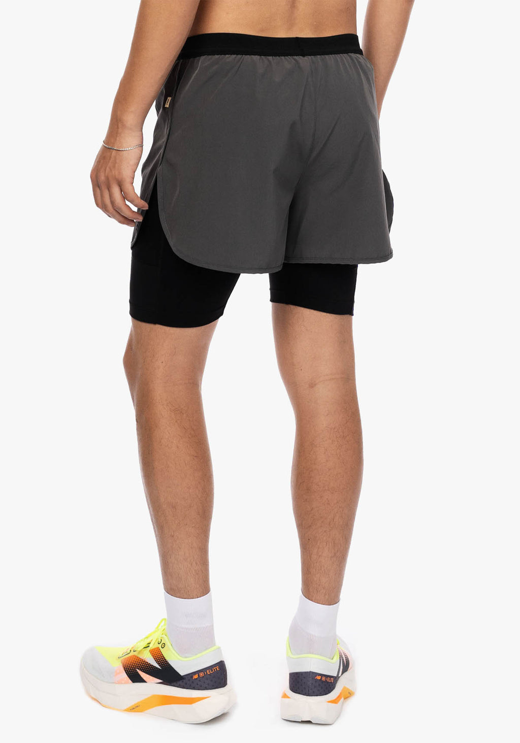 DOXA RUN ApS UNS RERUN 2-1 SHORTS 3" Shorts Charcoal 07