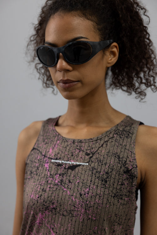 DOXA RUN ApS WOMENS RERUN FLASH SINGLET Singlet Aster 17