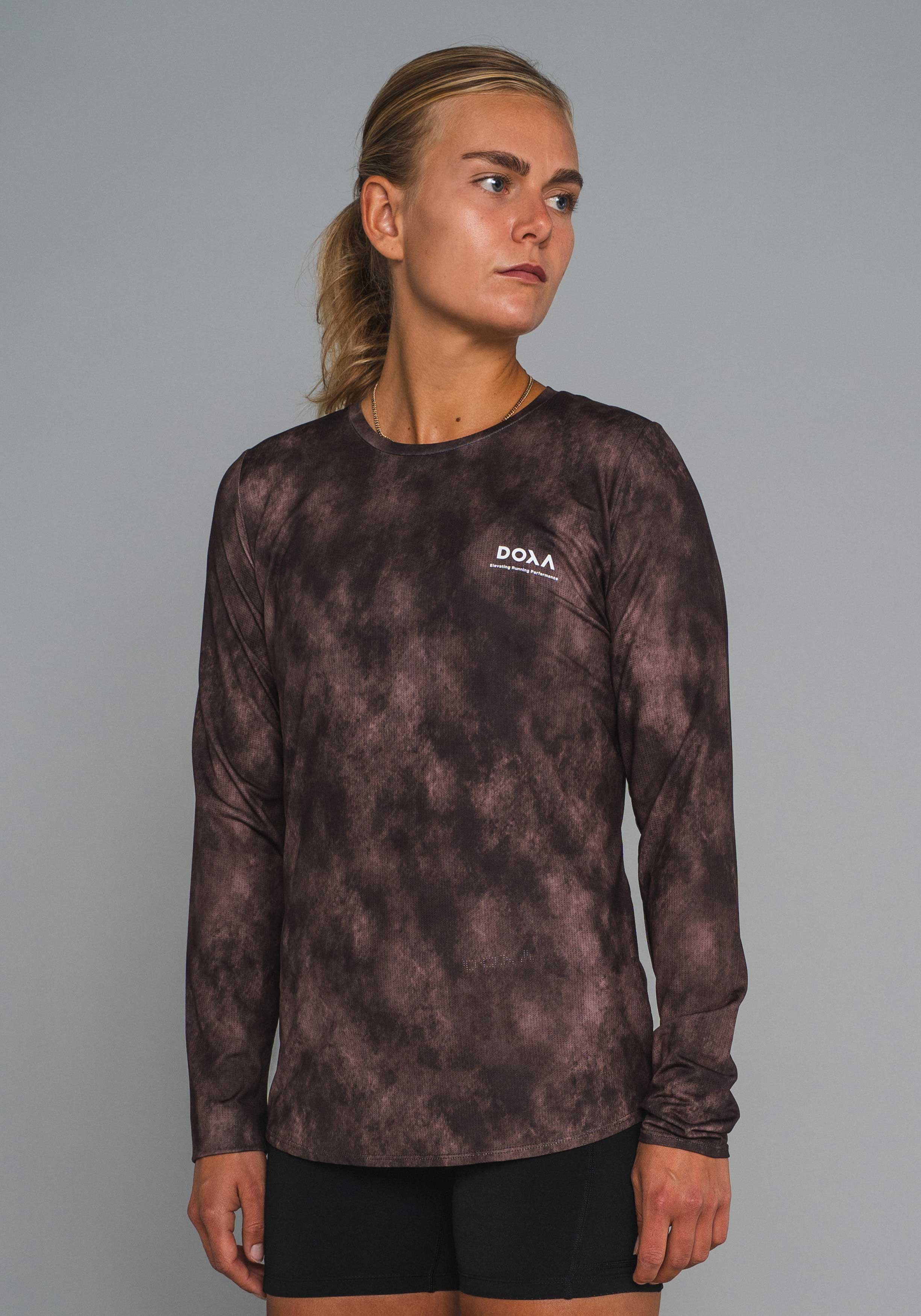 DOXA RUN ApS WNS RERUN TEE LS Tee LS Taupe 44