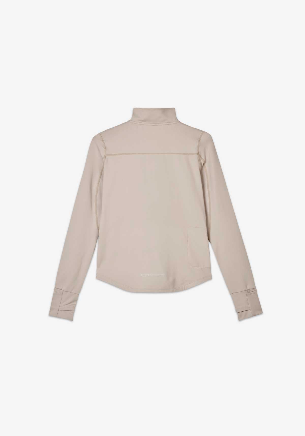 DOXA RUN ApS WNS THERMAL HALF ZIP Tee LS Cloud 06