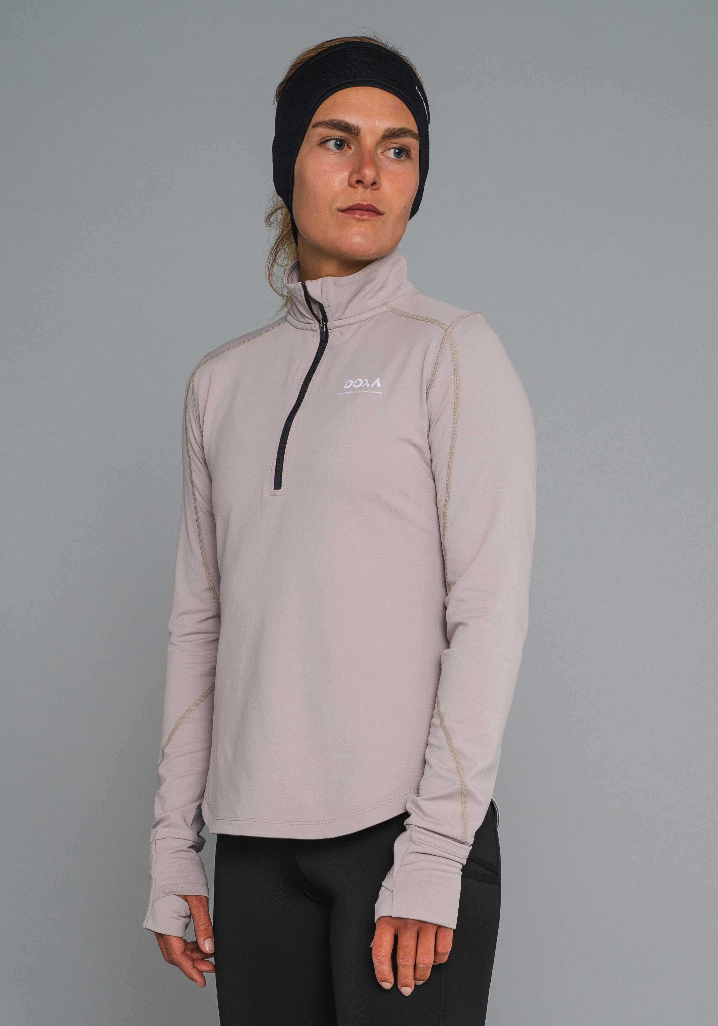 WNS THERMAL HALF ZIP - Cloud – DOXARUN