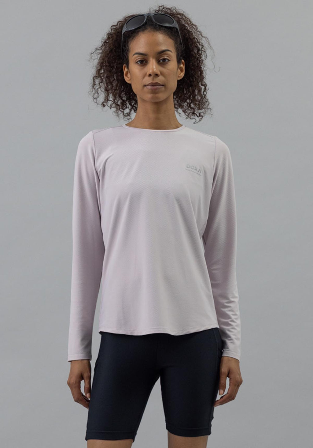DOXA RUN ApS WOMENS RERUN TEE LS Tee LS Powder 18