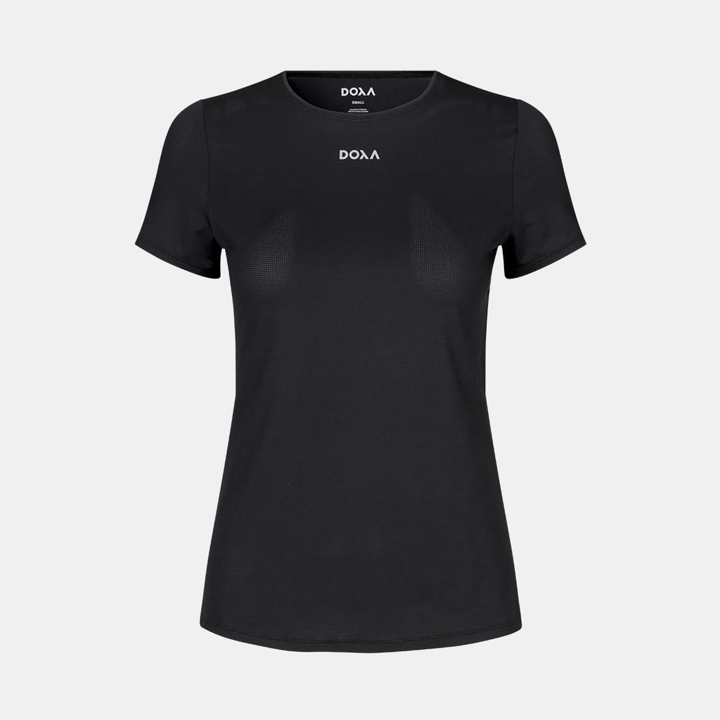 DOXA RUN ApS Womens Tara Tee Tee SS Black 02
