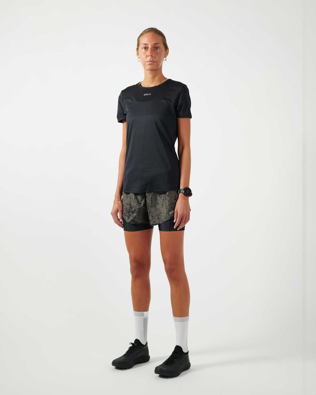 DOXA RUN ApS Womens Tara Tee Tee SS Black 02