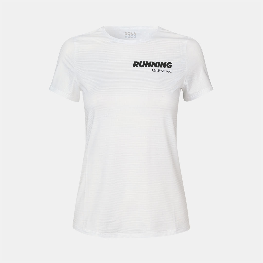 DOXA RUN ApS Womens Tara Tee Tee SS White 01