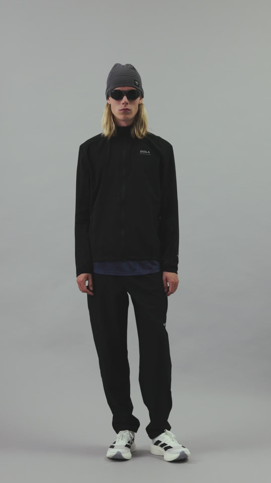 DOXA RUN ApS UNISEX RERUN TRACK PANTS Pant Black 02